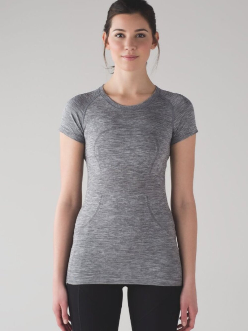 Lululemon Swiftly Tech Short Sleeve Gray Top - Size 8